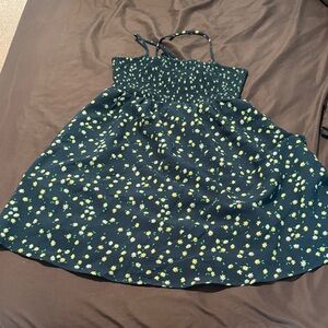 Green Floral XS Juniors Dress
